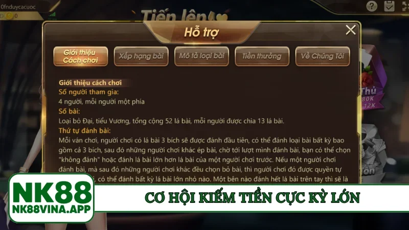 Cơ hội kiếm tiền cực kỳ lớn