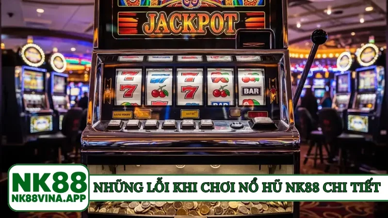 Những lỗi khi chơi nổ hũ NK88