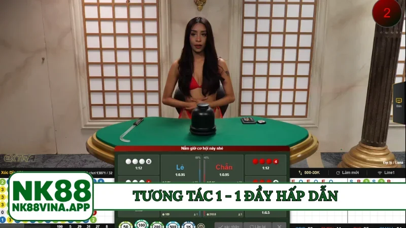 Tương tác 1 - 1 đầy hấp dẫn