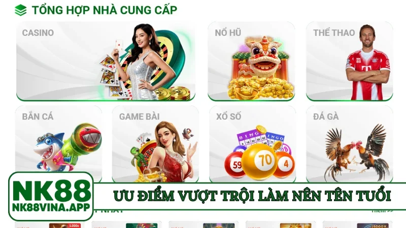 Ưu điểm vượt trội làm nên tên tuổi